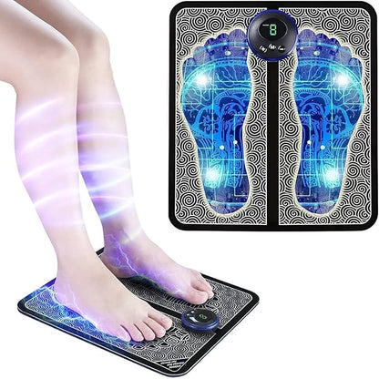 Foot Massager Pain Relief,Wireless Electric Ems Massage Machine Mat