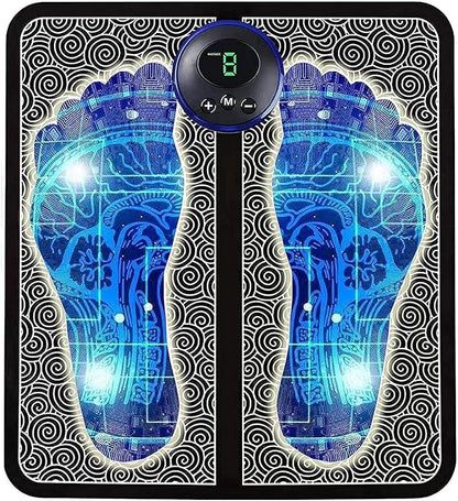 Foot Massager Pain Relief,Wireless Electric Ems Massage Machine Mat